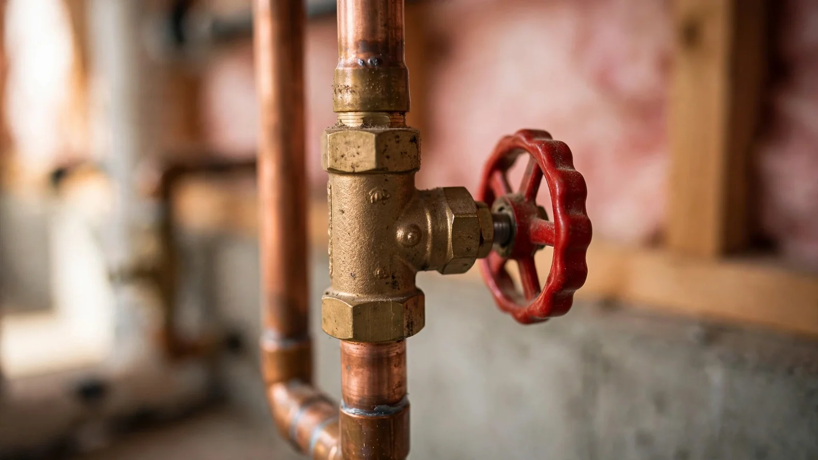 Main water line repair in the yard of a Caldwell, ID home